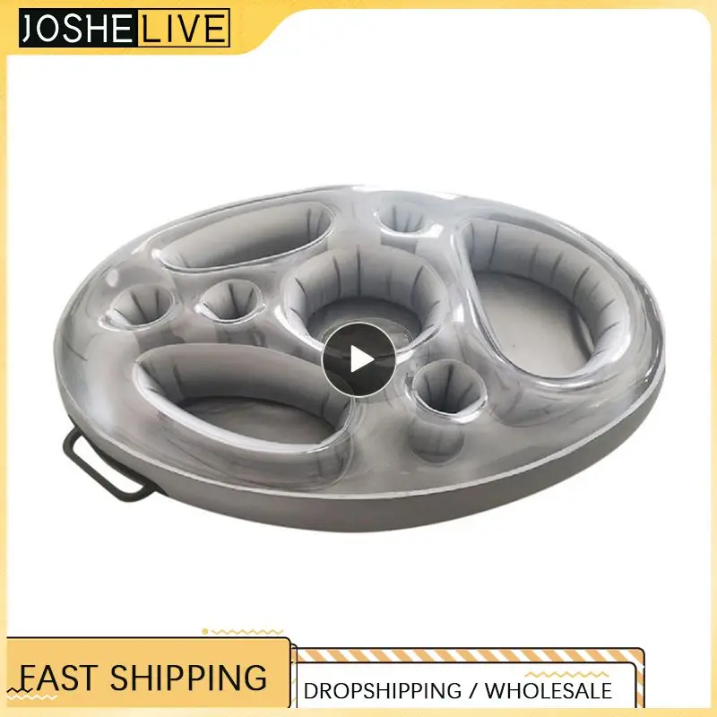 

Swimming Beverage Bar Coasters Summer Party Bucket Swimming Pool Bath Toys Cup Holder Inflatable Pool Float Beer Drinking Cool