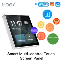 tuya smart home multi functional touch screen control panel 46 inches central control for intelligent scenes smart tuya devices