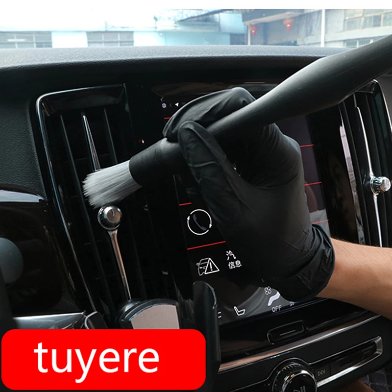 

Щетка для детейлинга автомобиля, мягкая щетка с синтетической щетиной, 3 шт.