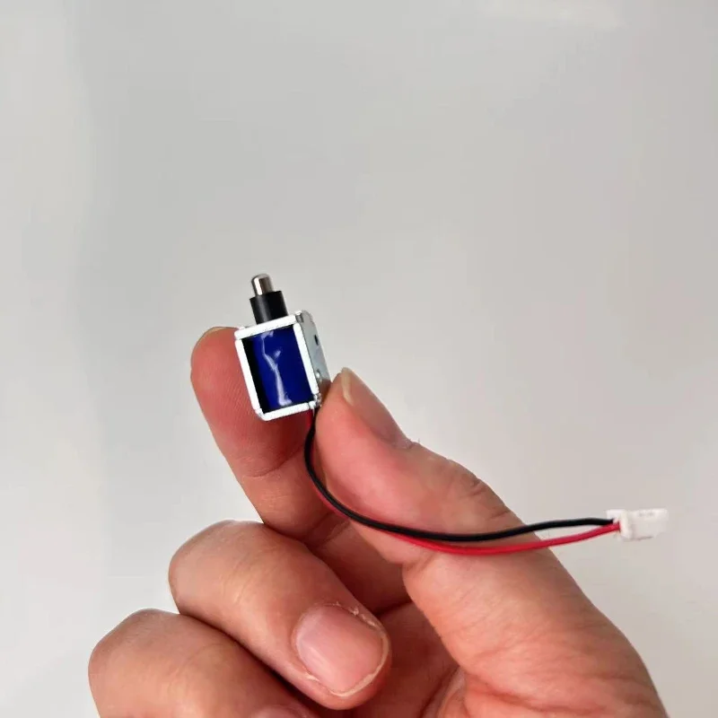 

DC 5 В 3 мм ход небольшой электромагнитный электрический магнит для умного дверного замка открытая рамка мини двухтактный соленоидный электромагнит