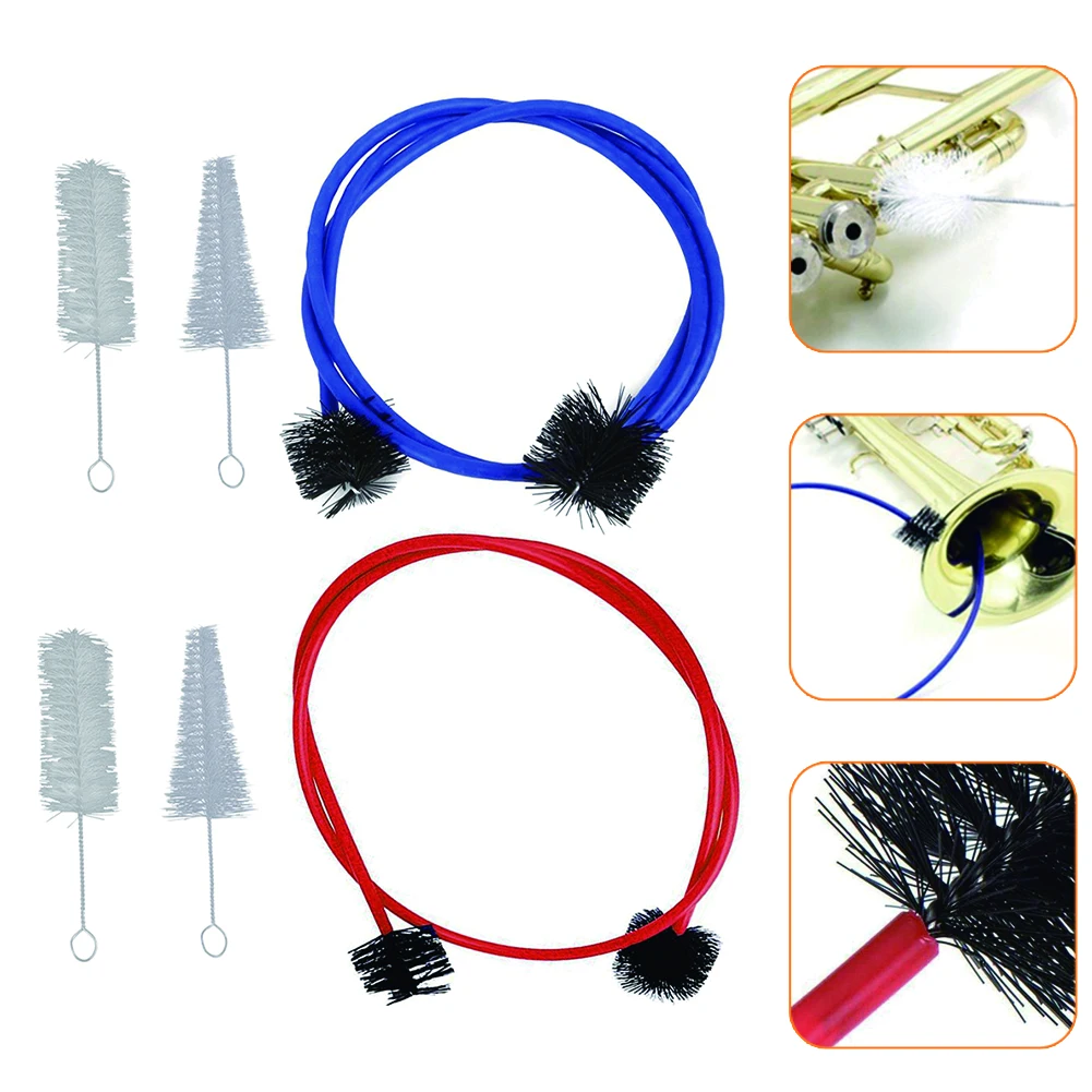

Trumpet Maintenance Kit Trumpet Mouthpiece Extension Brush Cleaning Tool Kit Brass Instrument Part Accessories
