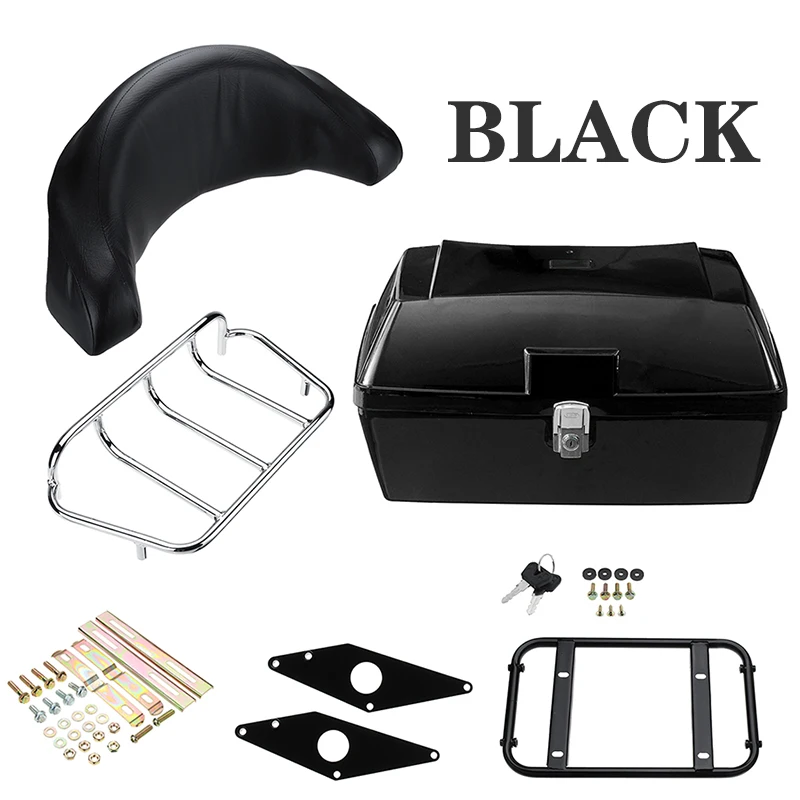 

Универсальный задний ящик для хранения на мотоцикле, 48 л