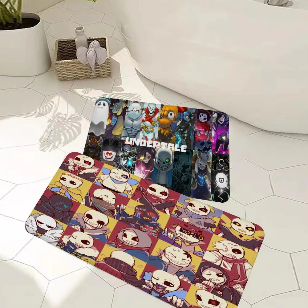 

Game Undertale Floor Mat Floor Mat Nordic Style Home Doormat Bathroom-Toilet Mats Bedroom Hotel Decor Mat
