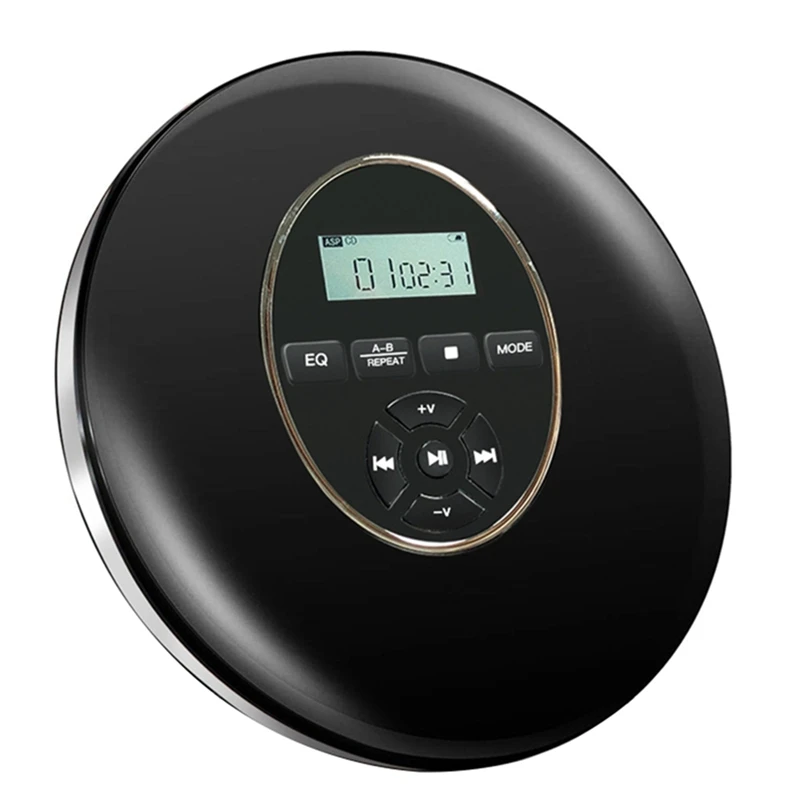 

Portable CD Player Shockproof Hifi Music Player With Earphone Reproductor CD Lecteur CD Walkman Player For Car