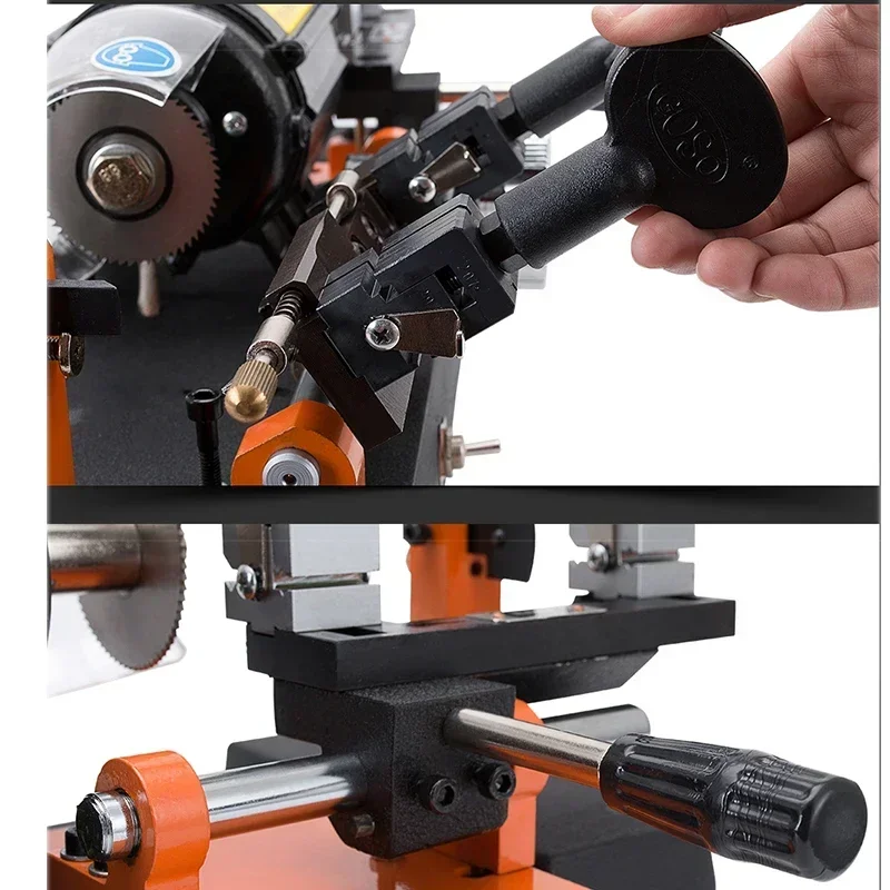 Горизонтальный ключевой станок с ключевым станком Копировальный двойной