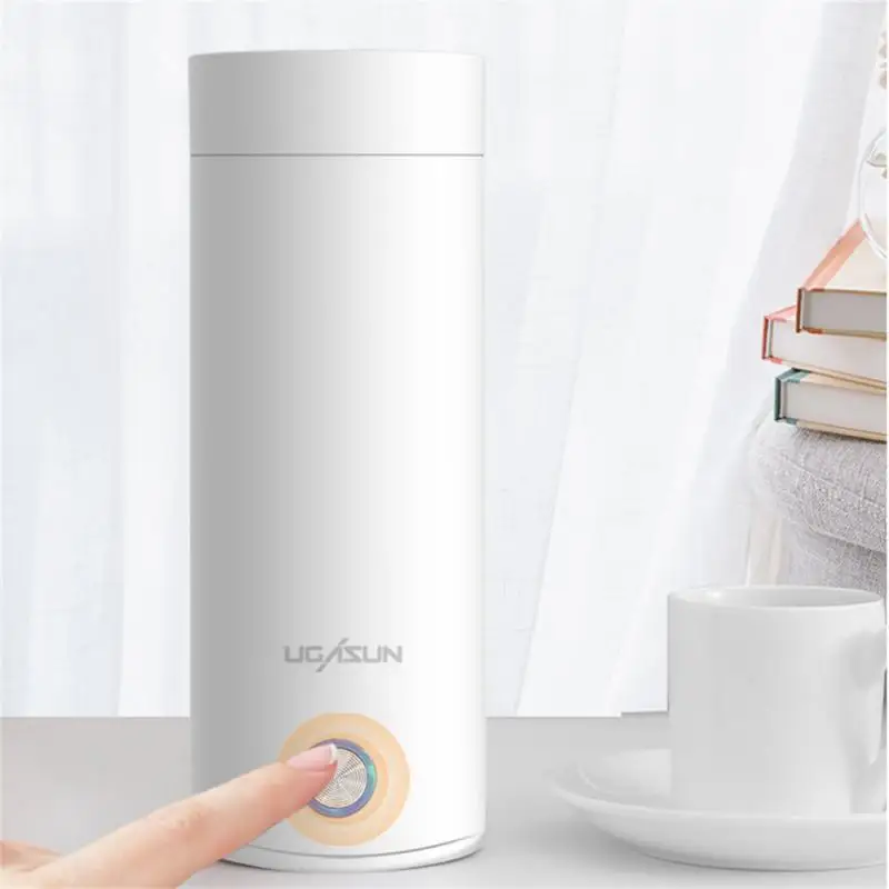 

400ML Portable Electric Kettle Thermal Cup Coffee Tea Travel Water Bottle Temperature Control Smart Water Kettle Home Appliance
