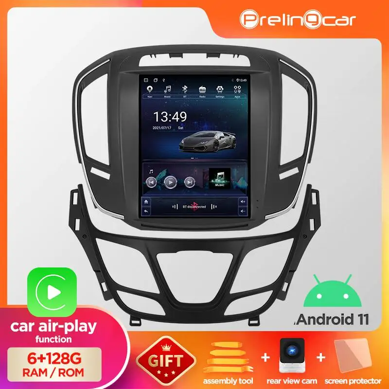 Мультимедийный видеоплеер 32 Гб ПЗУ вертикальный экран android 10 0 gps для vauxhall opel New