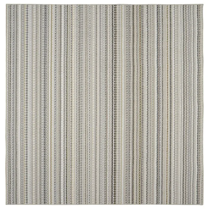 

Garland Rug Carnival Stripe 4ft x 6ft Area Rug - Earth Tones