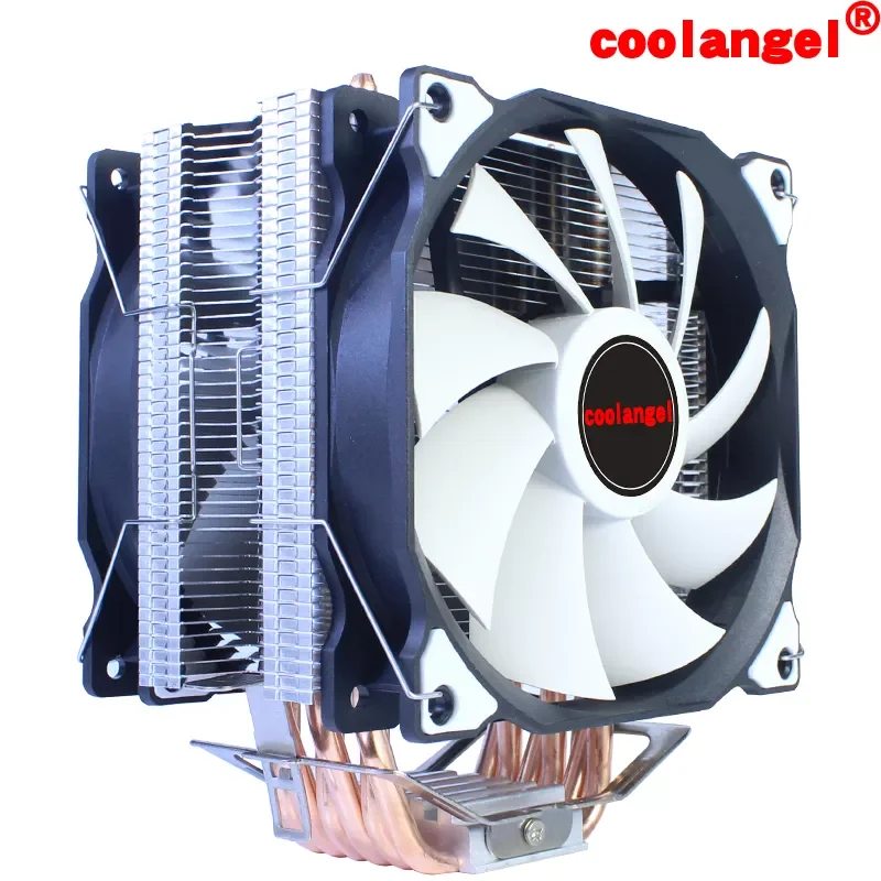 

2011 X79 X99 CPU Cooler 2 4 6 Heat Pipes Mute 4Pin PWM CPU Cooling Fan LGA 775 1200 1155 1700 1366 AMD3 AM4 Motherboard PC FAN