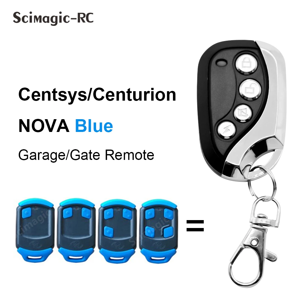 

Centurion NOVA пульт дистанционного управления гаражной дверью 433,92 МГц, вращающийся кодовый брелок для управления воротами