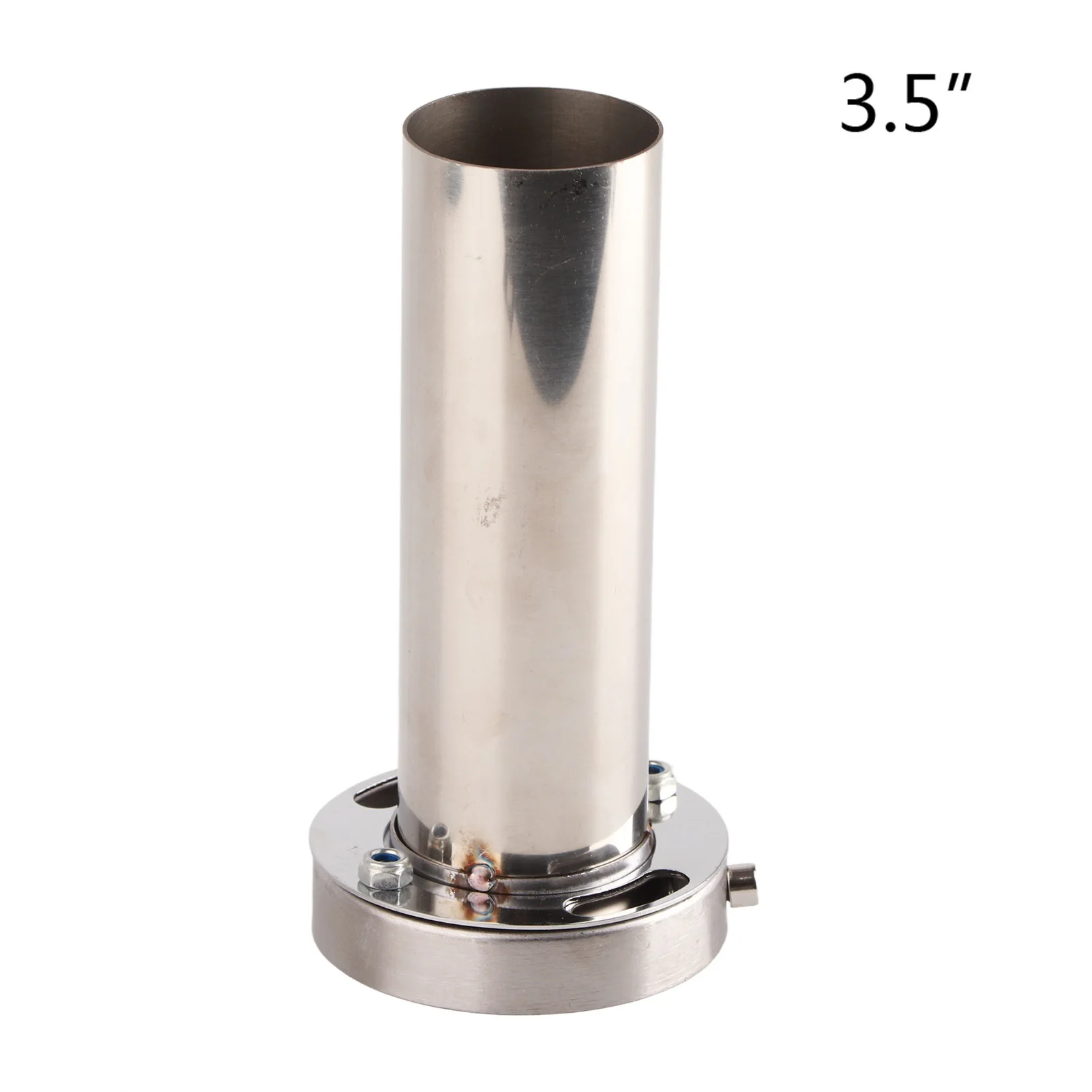 

Universal Adjustable 3.5 inch Round Exhaust Muffler Tip Removable Sound Silencer
