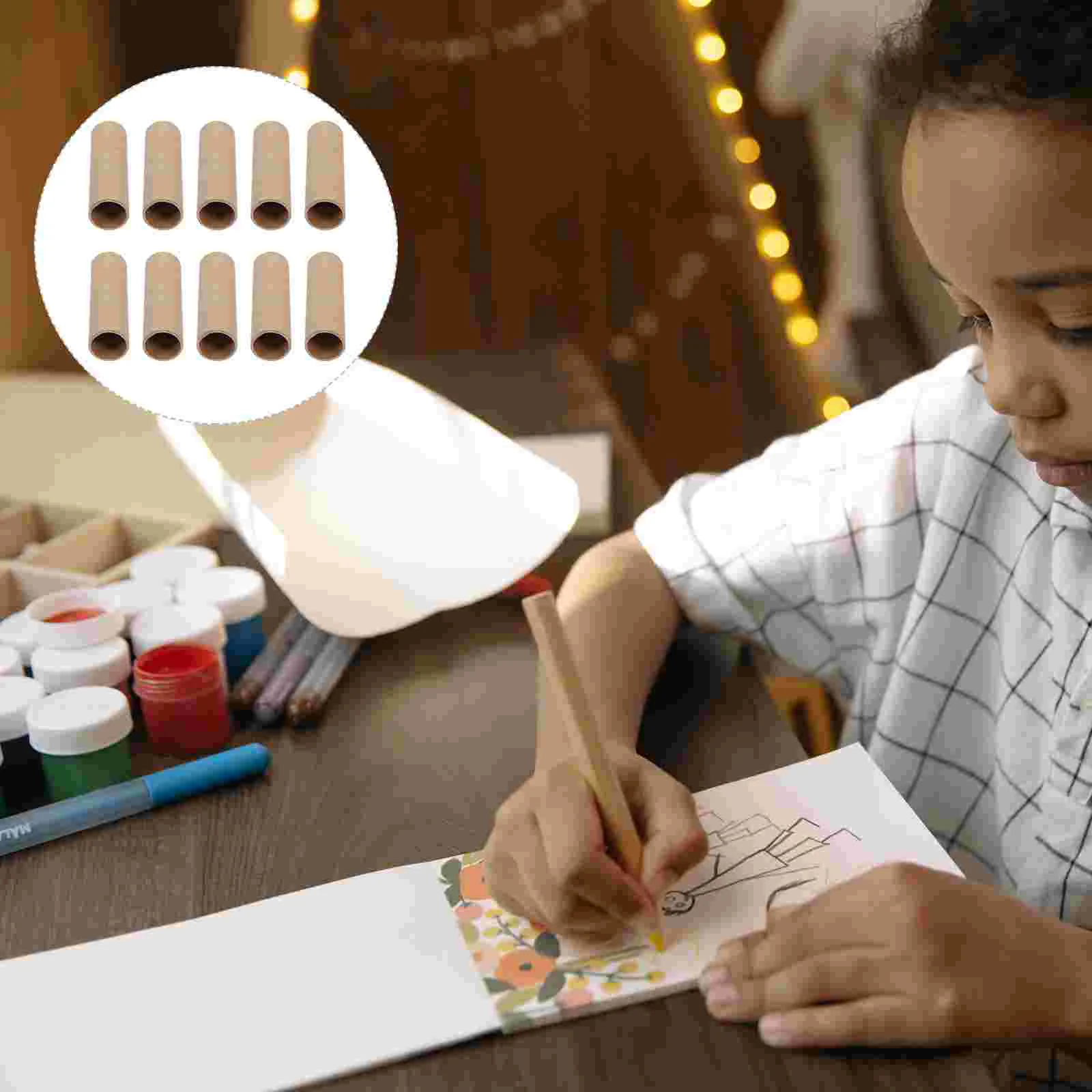 

Круглая Бумажная Трубка «сделай сам», инструмент для изготовления изделий постер, рулон детского картона для хранения
