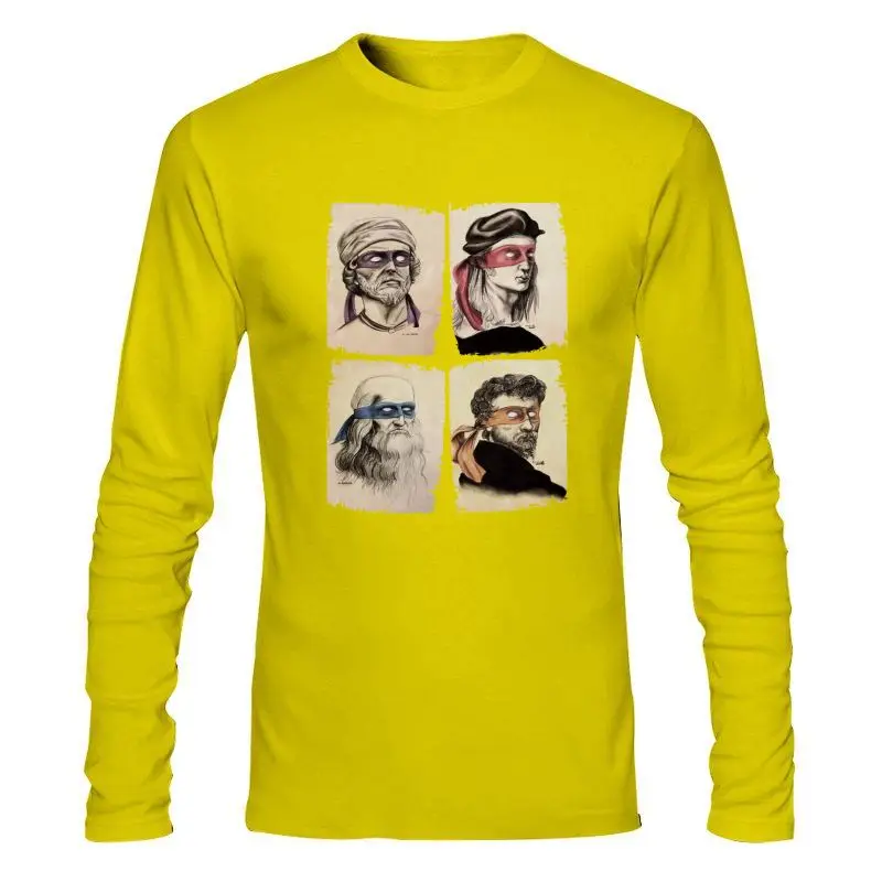 Мужская одежда Микеланджело Леонардо Донателло Рафаэль Футболка размер S крутая