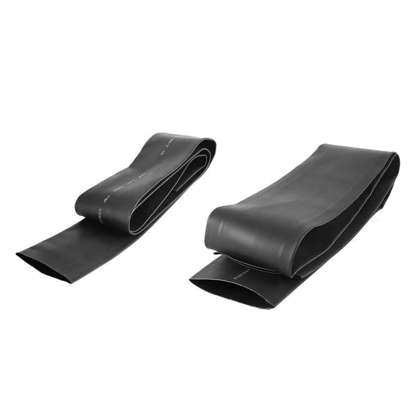 

2 Pcs 1M Polyolefin Heat Shrinkable Tube Sleeving 2:1 Shrink Ratio Dia , 50Mm & 40Mm