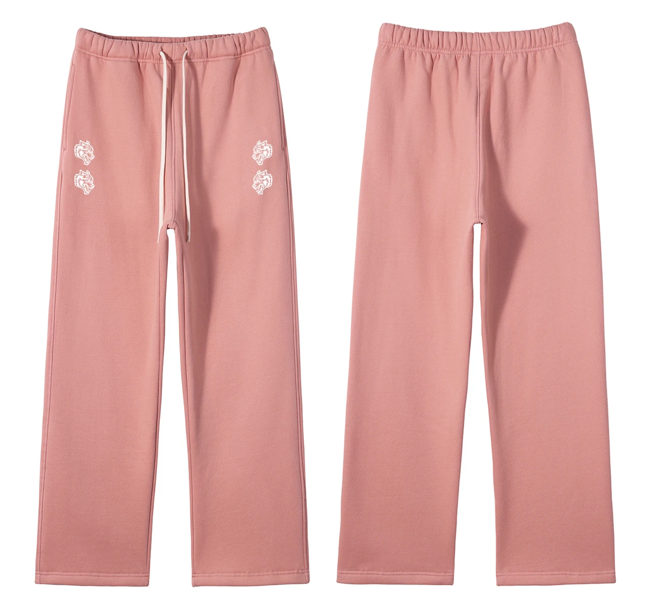 2024 Wolves Sport Oversized Sweatpants Gym Bodybuilding Fitness Men Clothing Basketball Workout Crossfit Casual Pants