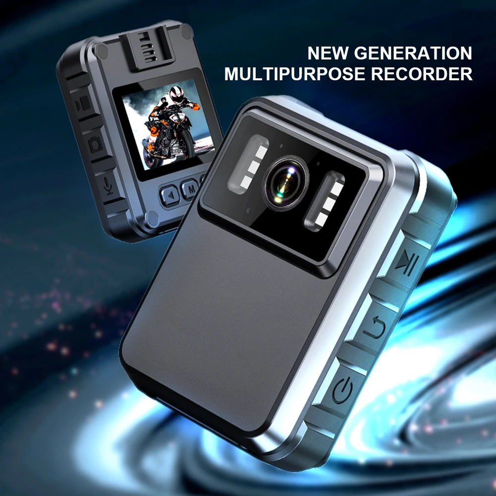 A23 полицейская нательная камера 1080P DVR камера безопасности с 2-дюймовым экраном ночного видения правоохранительный видеорегистратор носимый мини-видеорегистратор