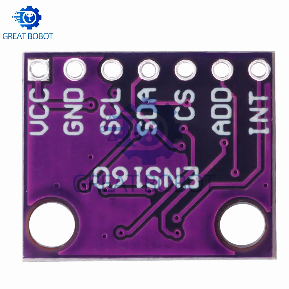 Фото 1 ~ 10 шт. ENS160 CCS811 Модуль датчика цифрового газа CO VOCs качества воздуха для Arduino №4