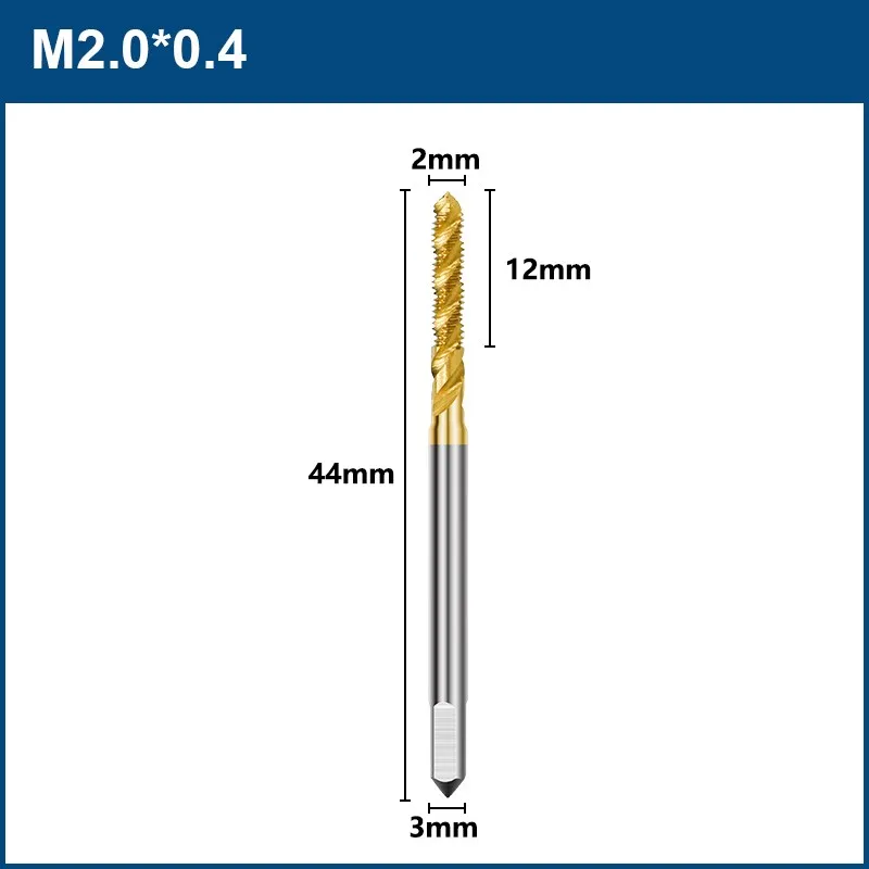 

Метчики для резьбы xcan HSS M2-M18