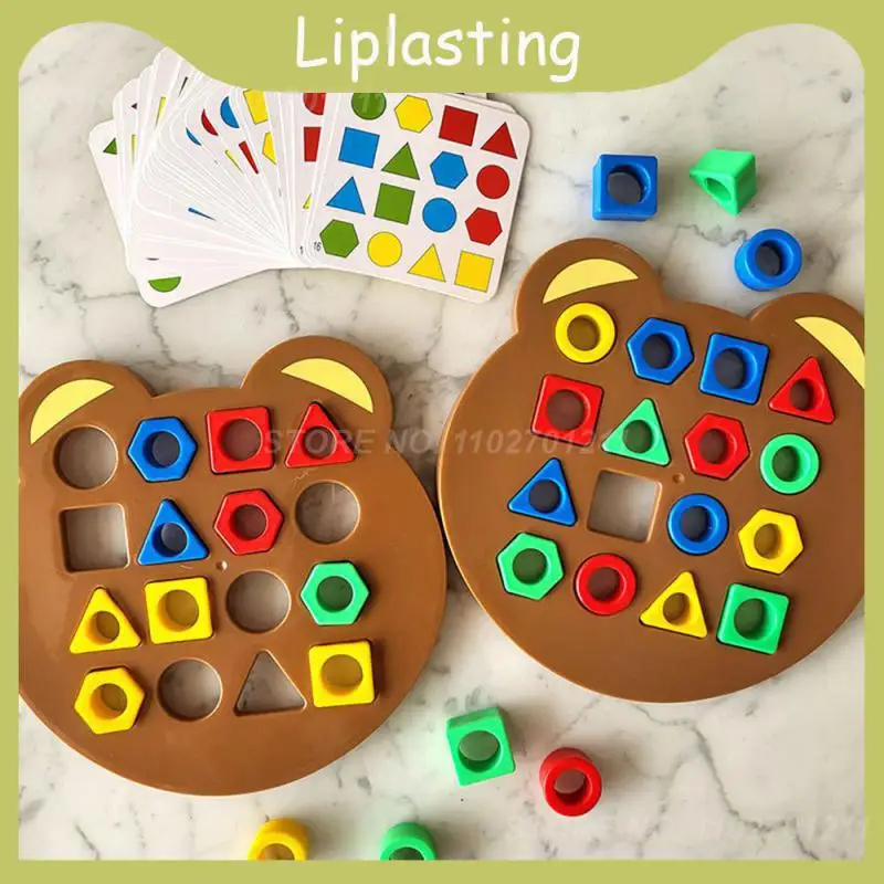 

Leisure Puzzle Matching Toys Set Geometry Plate Develop Brain Power Increase Cognition Toy Set Kids Toys Improve Iq Toy The Bell