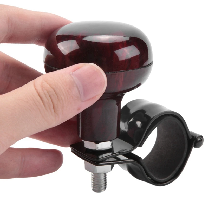 2X ручка-спиннер рулевого колеса под дерево универсальная подходит для всех