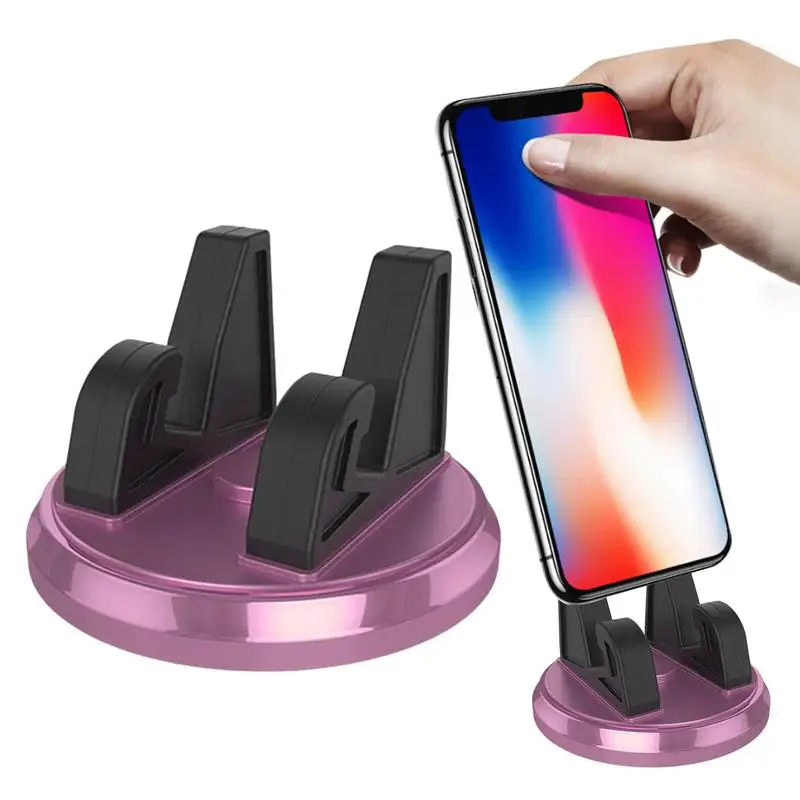 

Автомобильный держатель для телефона на 360 градусов, мягкий силиконовый Противоскользящий коврик, держатель для телефона, простая практичн...