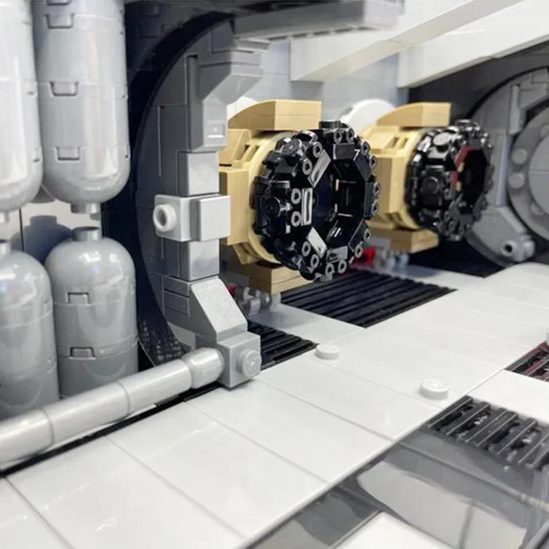 Звездная модель фильма Moc строительные кирпичи космические сосуды боковой