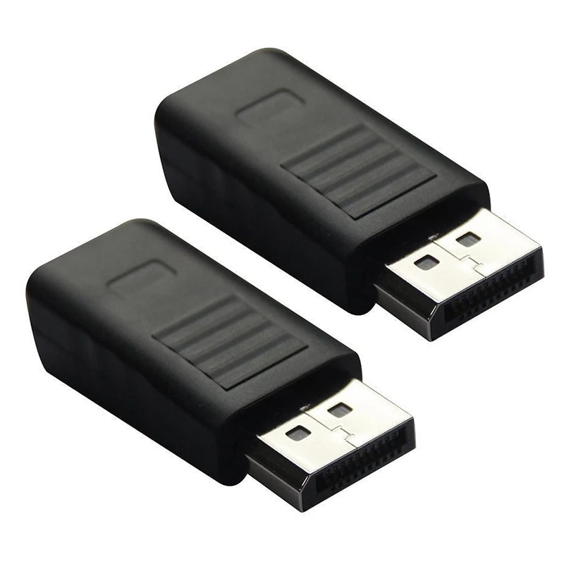 

2X Displayport To Mini Dp Displayport Male To Female Adapter Bq