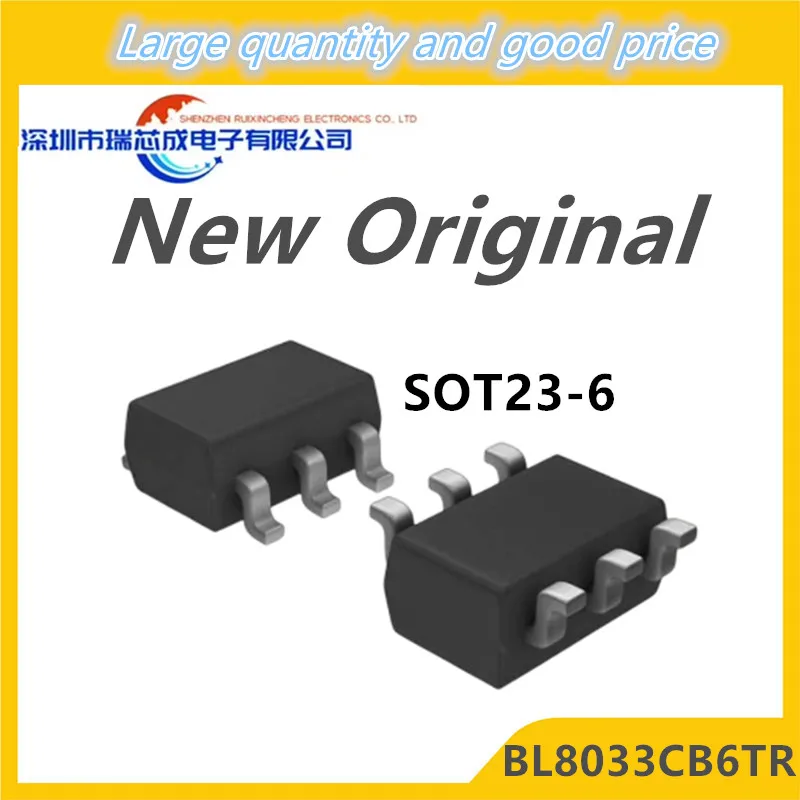 

(5piece)100% New BL8033CB6TR BL8033 GN70 GN.. sot23-6 Chipset