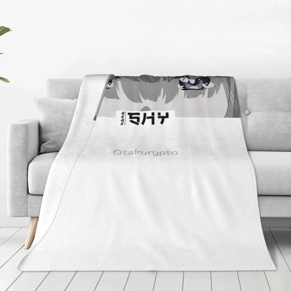Одеяло Timid Shy в японском стиле японская типография манга покрывало на кровать