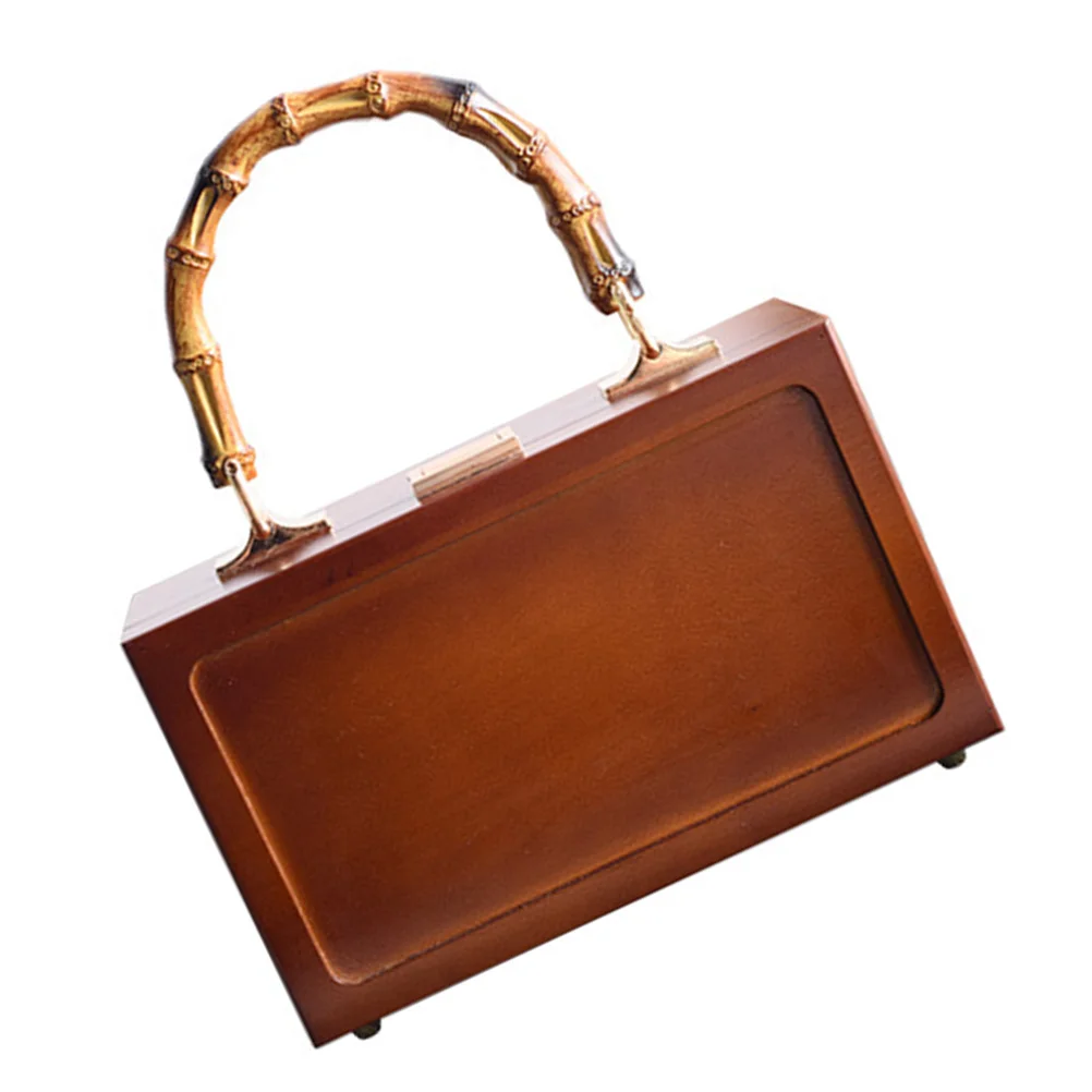 

Коробка для хранения чайных листьев, деревянная коробка, контейнер для хранения подарков с бамбуковой ручкой