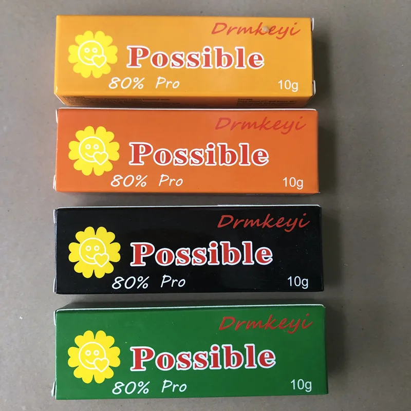 

Drmkeyi 80% 5/10/20/30PCS Tattoo Cream Before Surgery Semi Permanent Makeup Beauty Body Eyebrow Lips Liner Tattoo Care Cream 10g