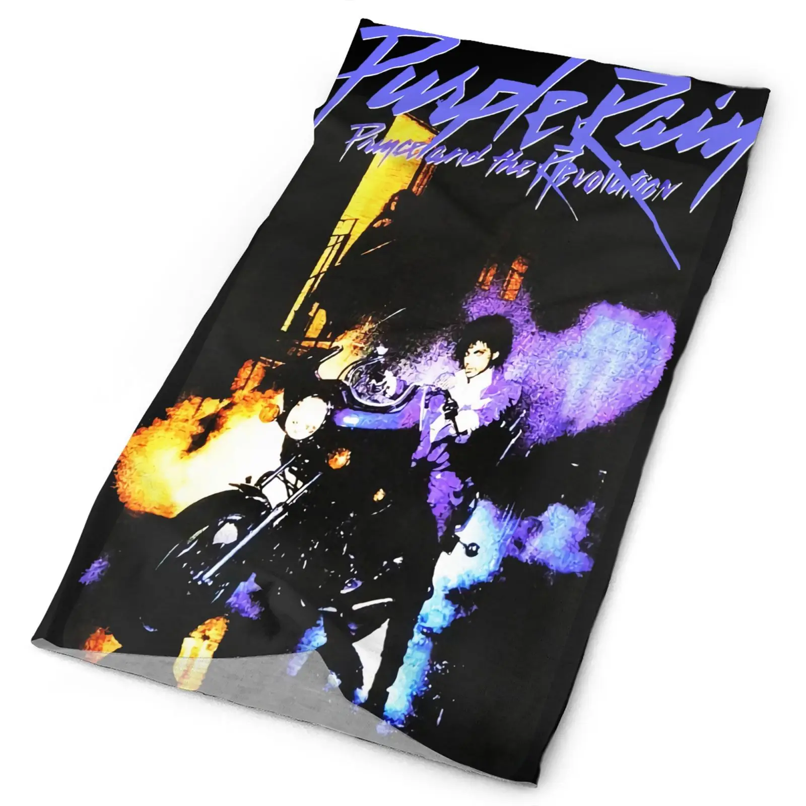 

Prince Purple Rain 100 Full Album Men's Bandana Men's Bike Mask Scarf Tactic Scarf Balaclava Woman Man Scarf Military Bandanas
