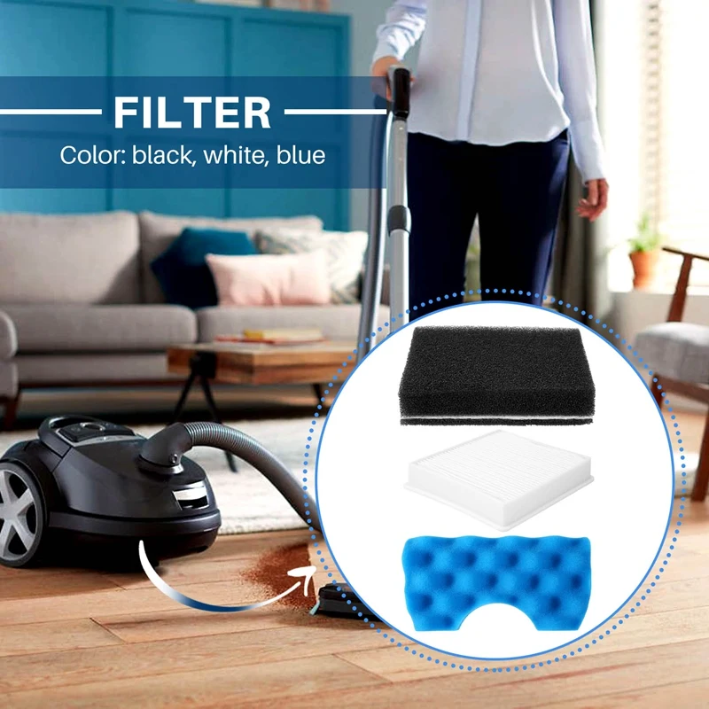 1 компл./6 шт. детали для пылесоса фильтры пылевого двигателя Hepa Samsung FILTER CLEANER DJ63-00669A