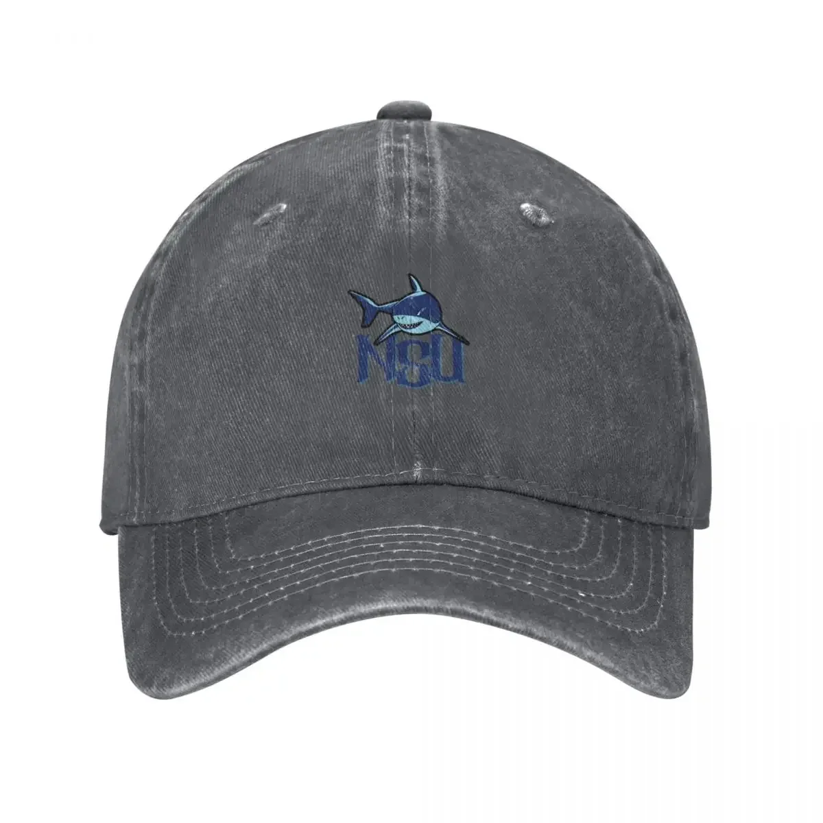 Фото Бейсболка Nova Southeastern University Blue Shark NSU, забавная кепка для гольфа, шляпа для пеших прогулок от люксового бренда, женские и мужские шляпы №2