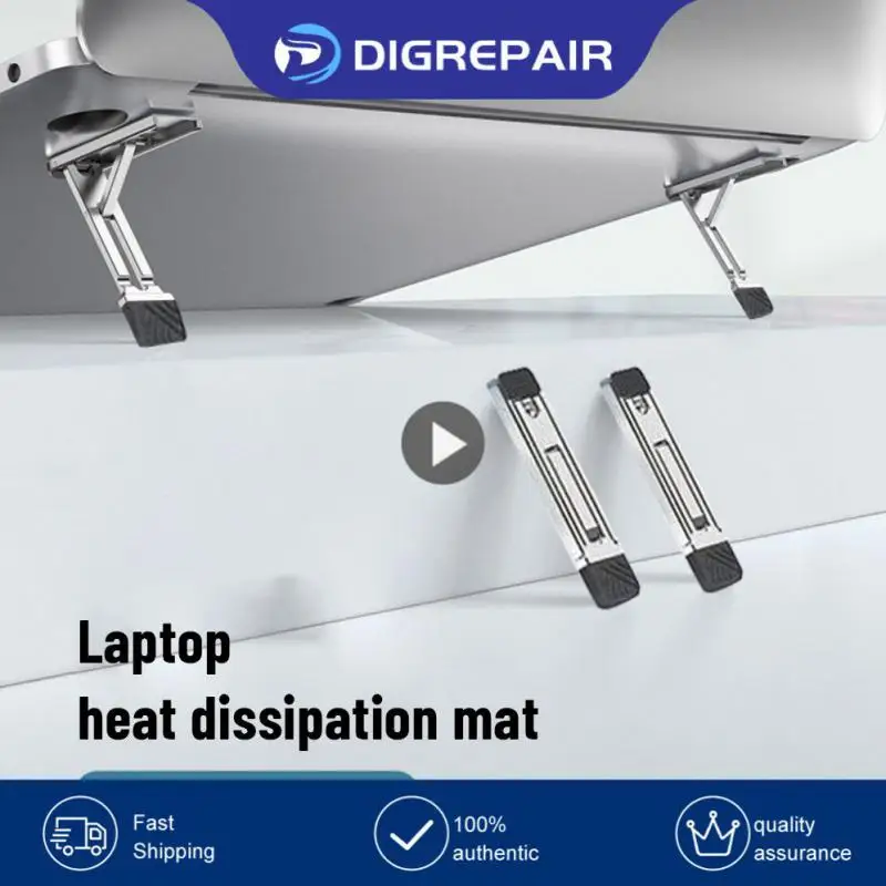 

Universal Zinc Alloy Tablet Support Mini Portable Holder Adjustable Notebook Riser Bracket For Keyboards Mobile Phones Folding