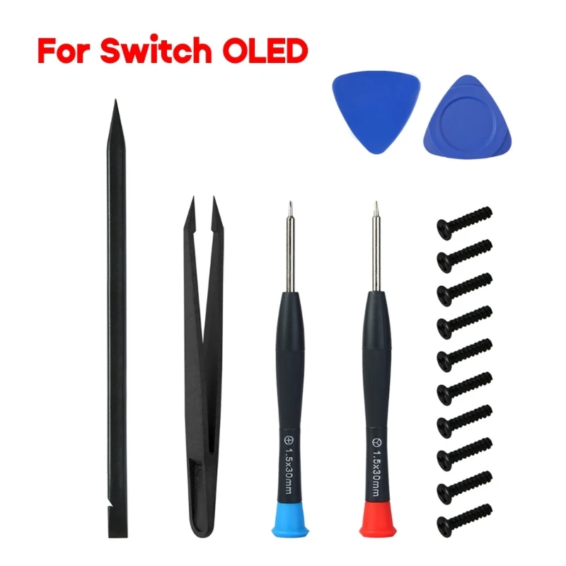 

Game Console Opening Disassembly for SWITCH OLED Controller Teardown Spudger Pry Cross-Y Screwdriver Precision-Tools