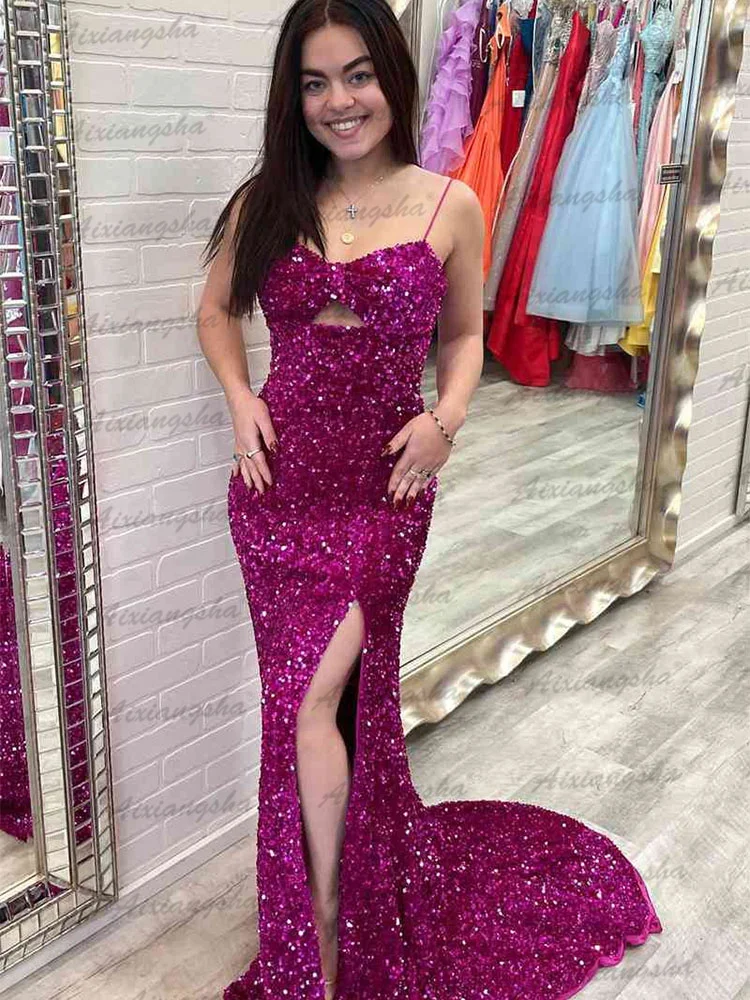 largos color fucsia – Compra vestidos largos color con envío en AliExpress version