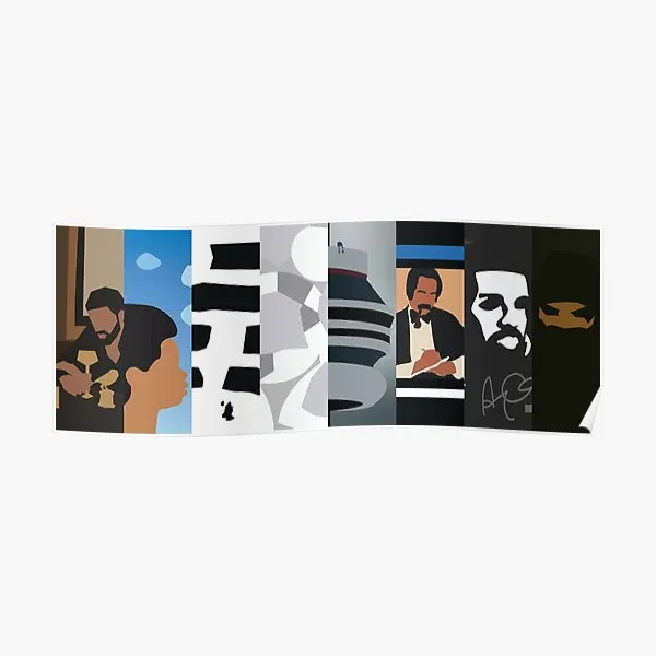 

Drake Minimal Album Covers Poster Room Painting Funny Vintage Home Decoration Decor Mural Print Art Modern Picture No Frame