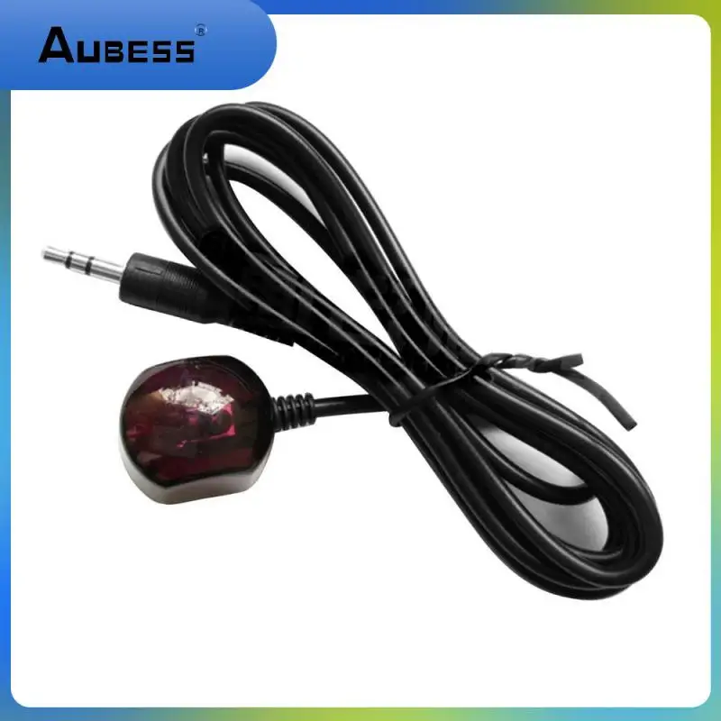 

Single Pulse Ir Ontvanger Verlengkabel Met Led 3.5mm Cable Receiver Transmitter For Tv Set-top Box Low Power Consumption Black