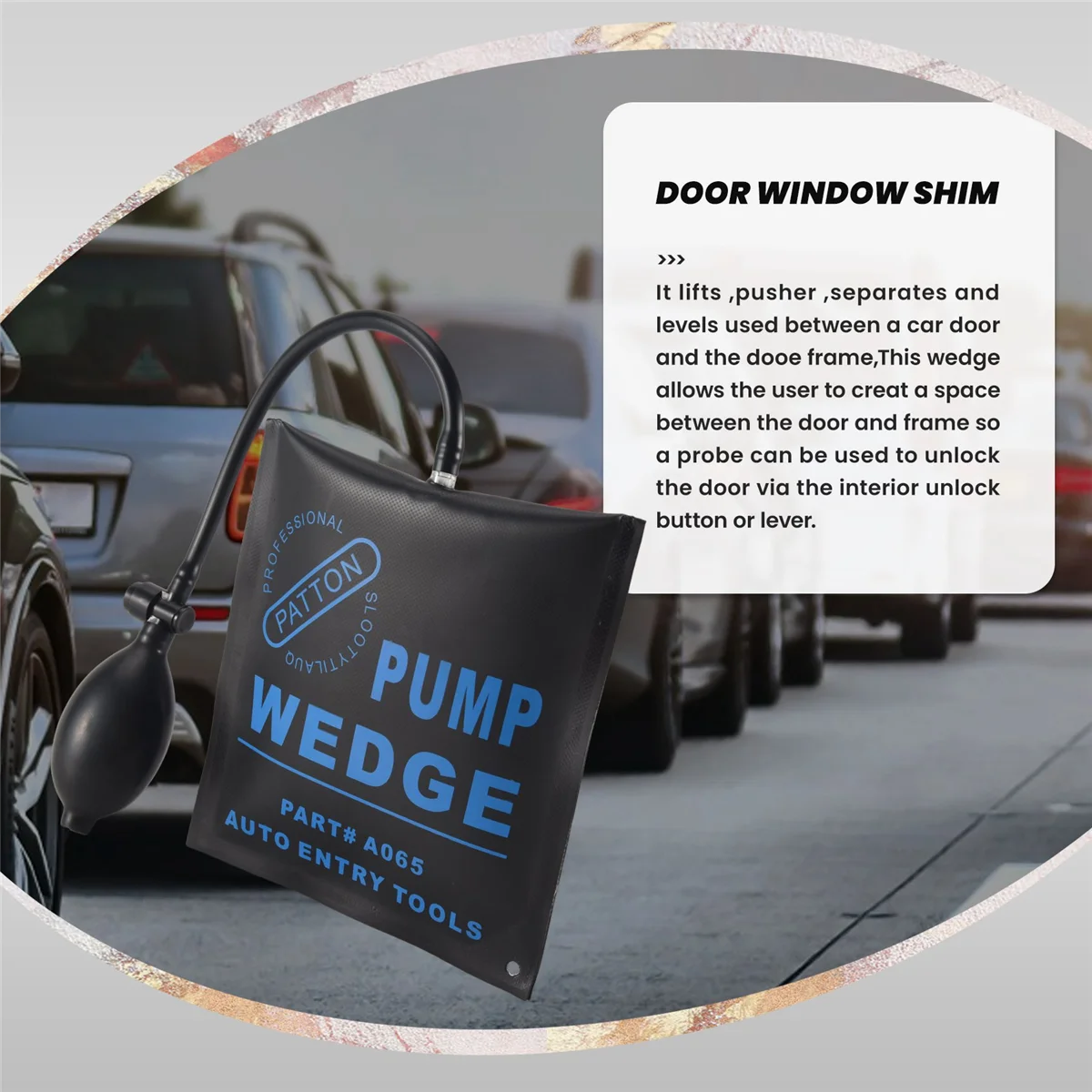 Автомобильный воздушный насос клиновой надувной ручной набор инструментов для