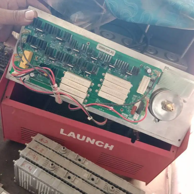 Схема оригинального запуска устройства для очистки и проверки инжектора CNC602A