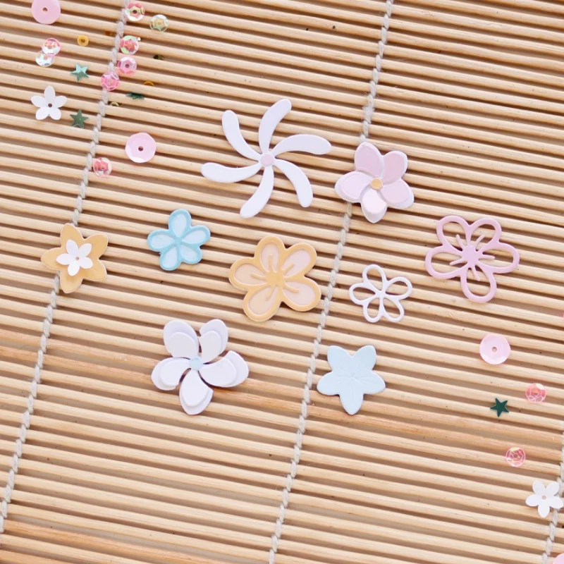 

Mintopia Mini Tropical Flowers Metal Cutting Dies DIY Scrapbooking Photo Album Decorative Embossing PaperCard Crafts Die