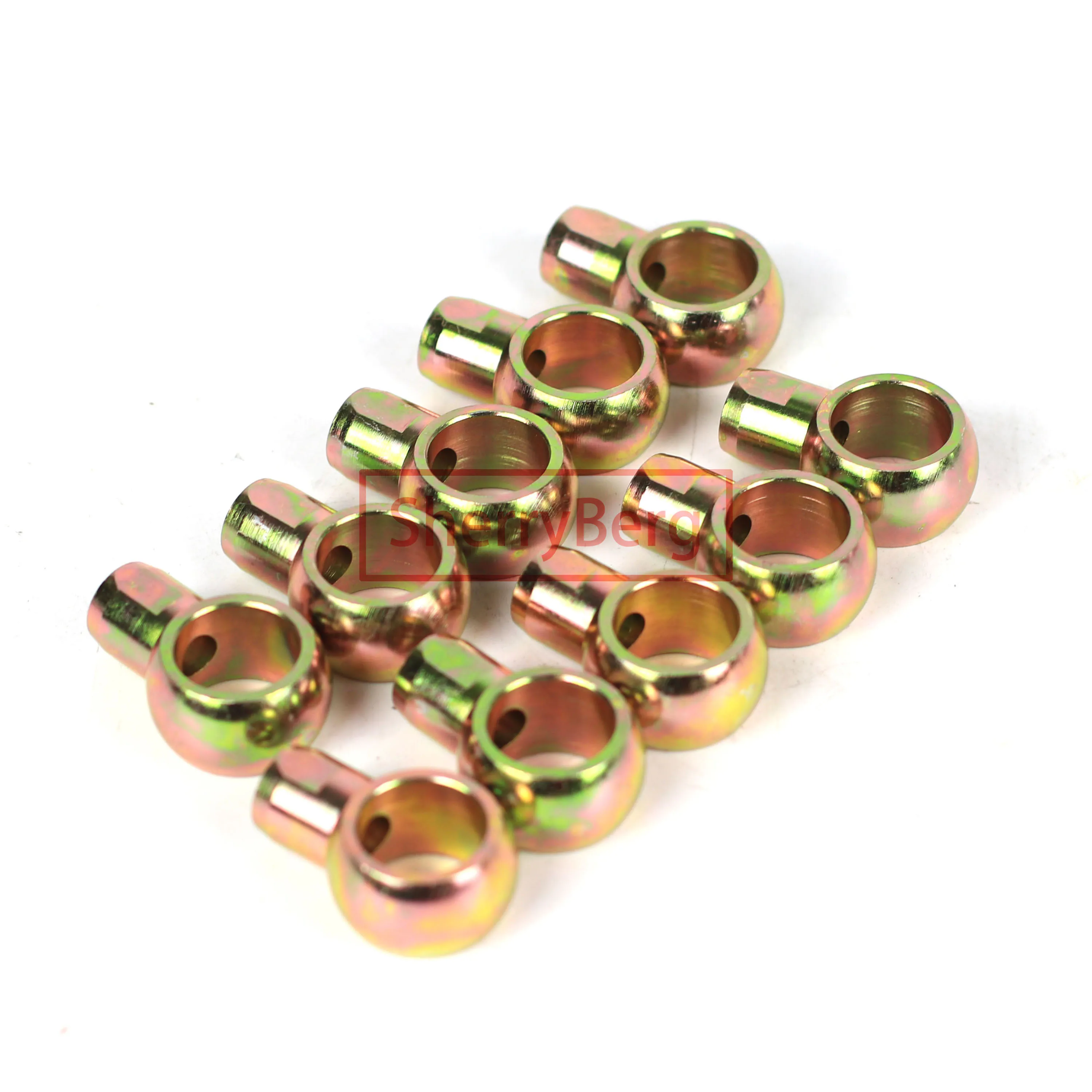 SherryBerg Набор из 10 (10 шт.) фитингов FUEL UNION INLET для WEBER EMPI DCOE BANJO FITTING 40 45 48 50Dcoe EMP