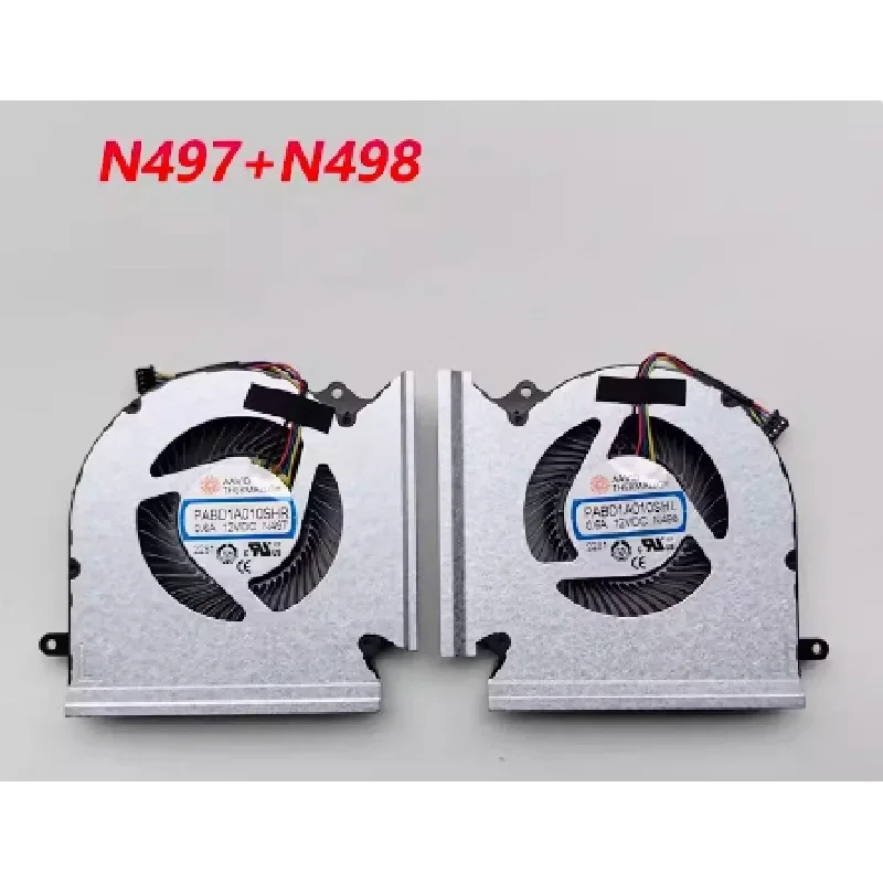Новый оригинальный вентилятор для MSI 1545 GE67 GL67 PABD1A010SHR N497 N498