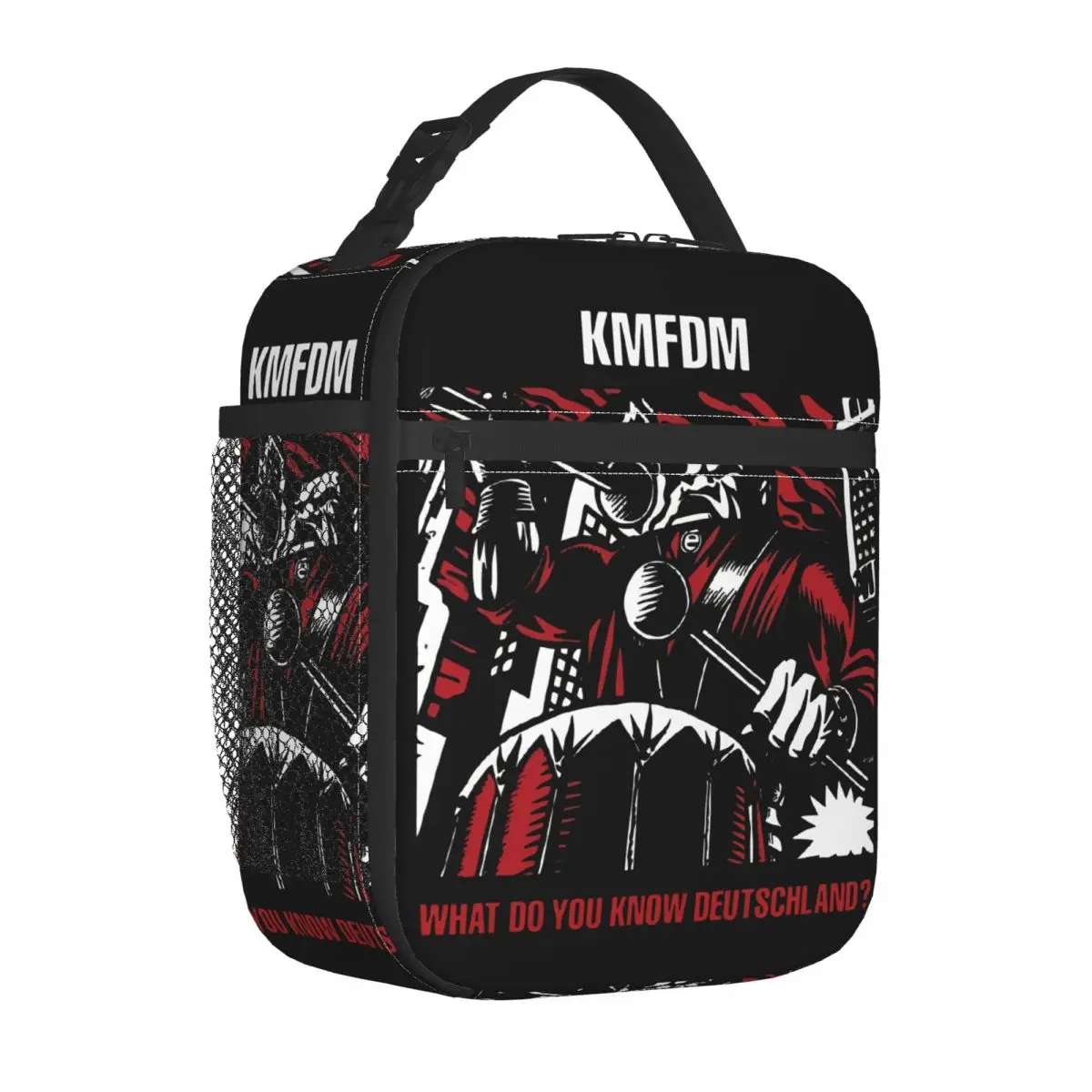 Изолированная сумка для ланча KMFDM рок-группы Merch школы хранения еды портативный