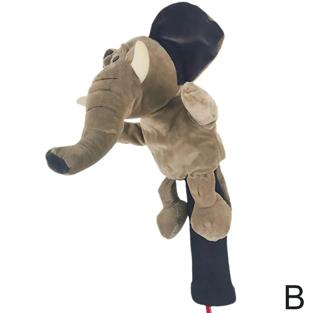 1 шт. милый мягкий плюшевый чехол для гольф-клуба с животными кенгуру лев панда