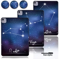 cover for apple ipad pro 2018 1st genpro 2020 2021 11 inch anti fall tablet protective hard back case 12 constellations pattern