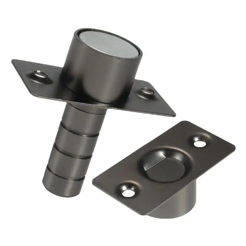 

Magnetic Door Stopper Stainless Steel Door Protective Pad Wall Protector Invisible Anti-collision Door Holder Door Stop Hardware