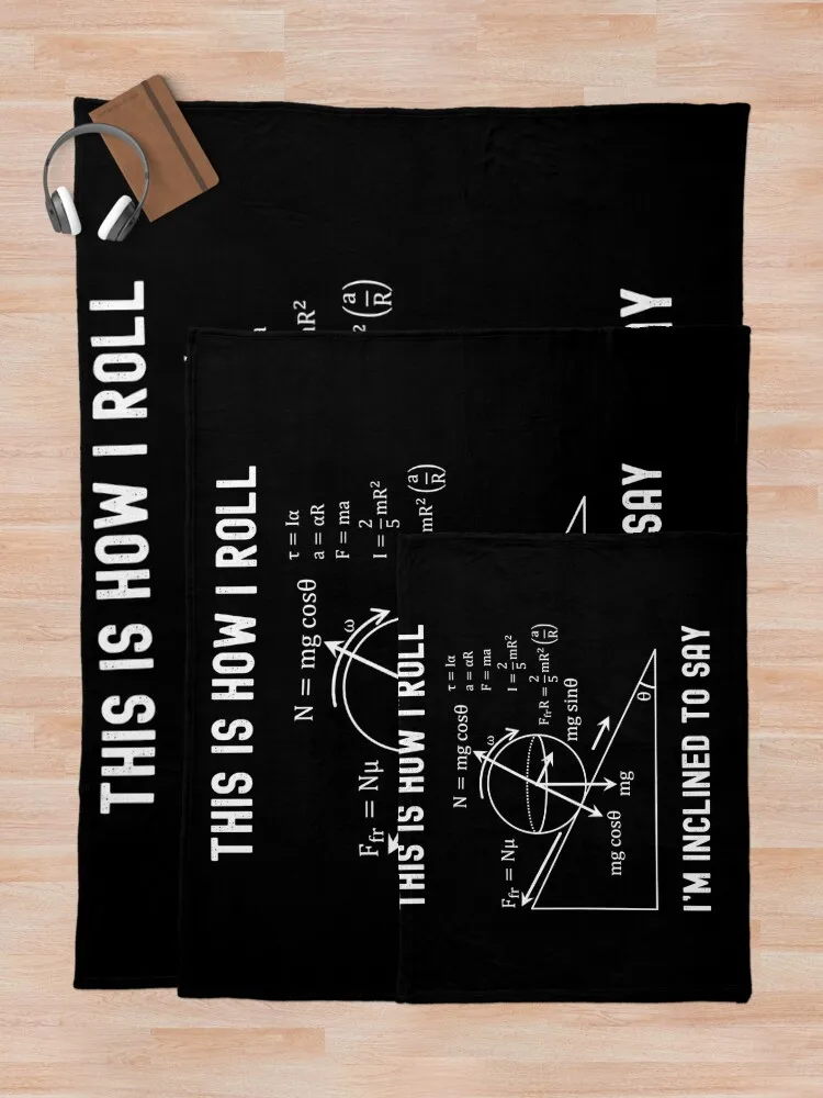 Вот как я катаюсь наклон чтобы говорить по физике математике науки белый дизайн