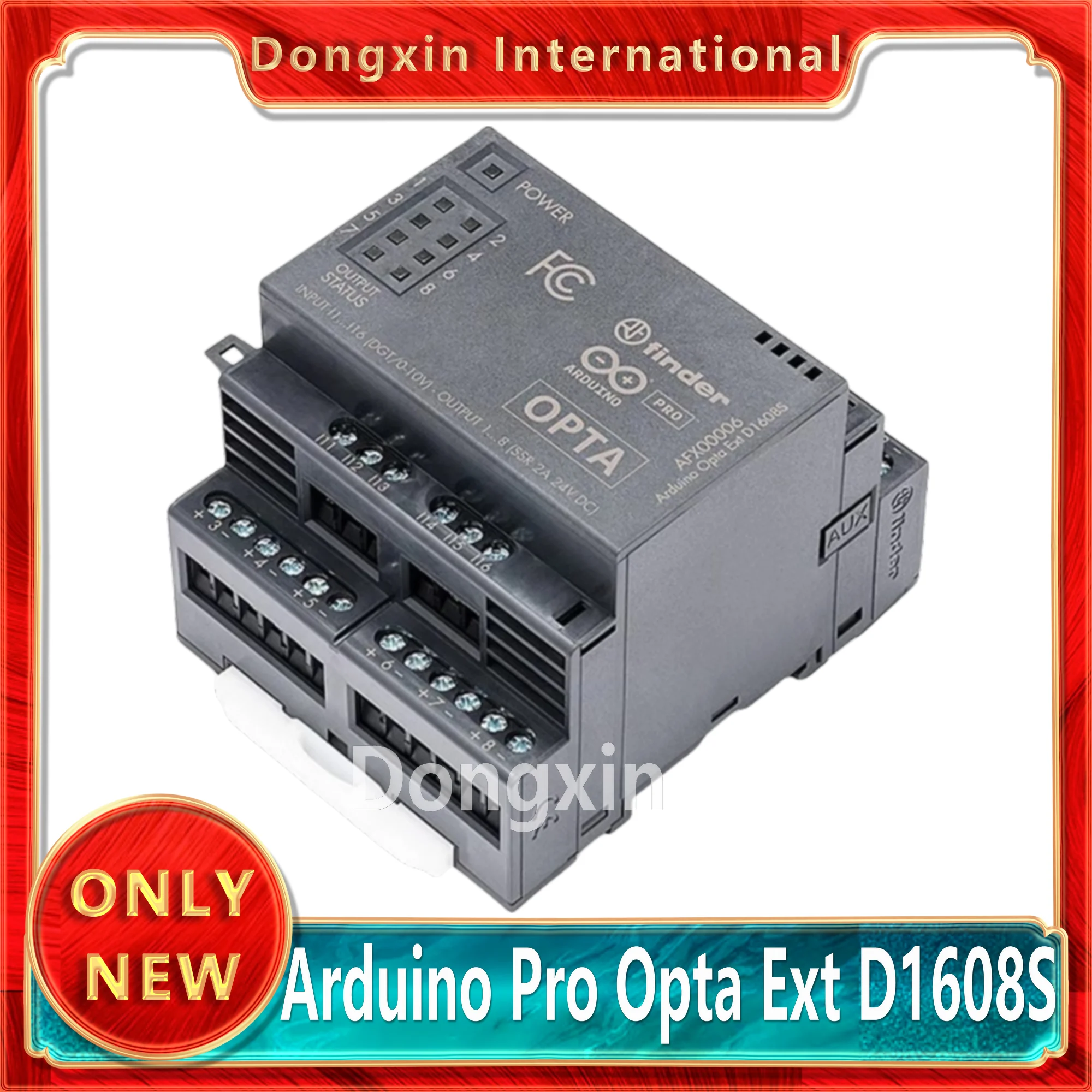 Фото Итальянский оригинальный модуль расширения Arduino Pro Opta Ext D1608s AFX00006 SNAP №1